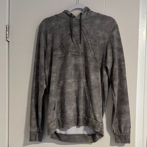 adidas washed Charcoal Hoodie for Men